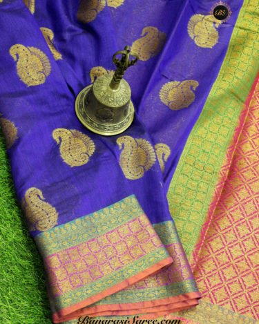 Banarasi Handloom Monga Silk Saree