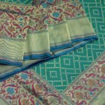 Pure Banarasi Handloom Katan Silk Fern Green Paithani Saree