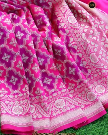 Banarasi Handloom Soft Silk Brocade Rangkat Saree