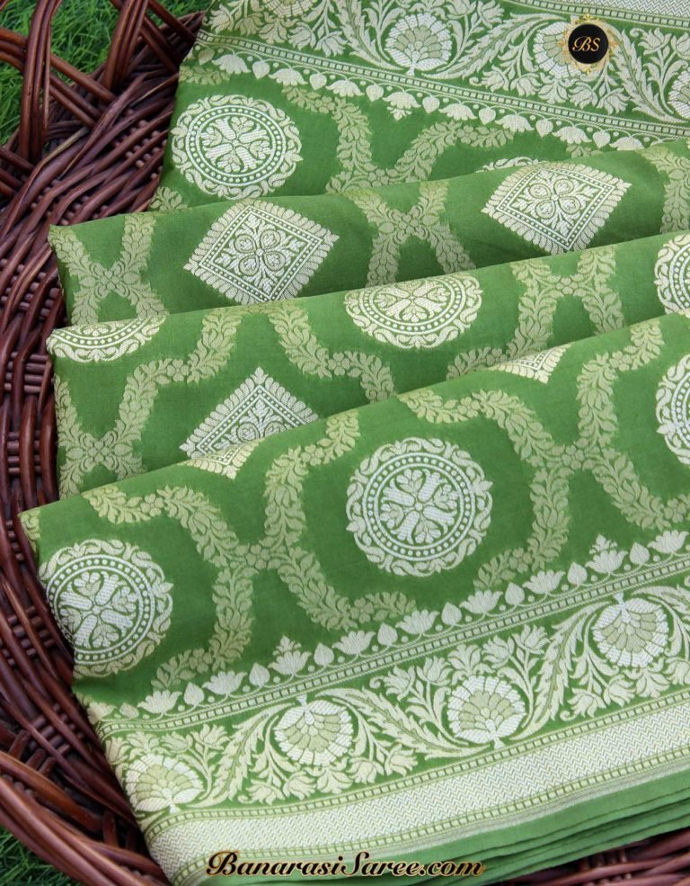 Banarasi Handloom Soft Silk Zari Boota Saree