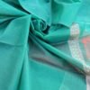 Banarasi Handloom Kora Silk Antique Zari Boota Saree - Image 4