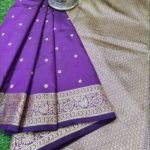 Pure Banarasi Handloom Katan Silk Resham Booty Saree